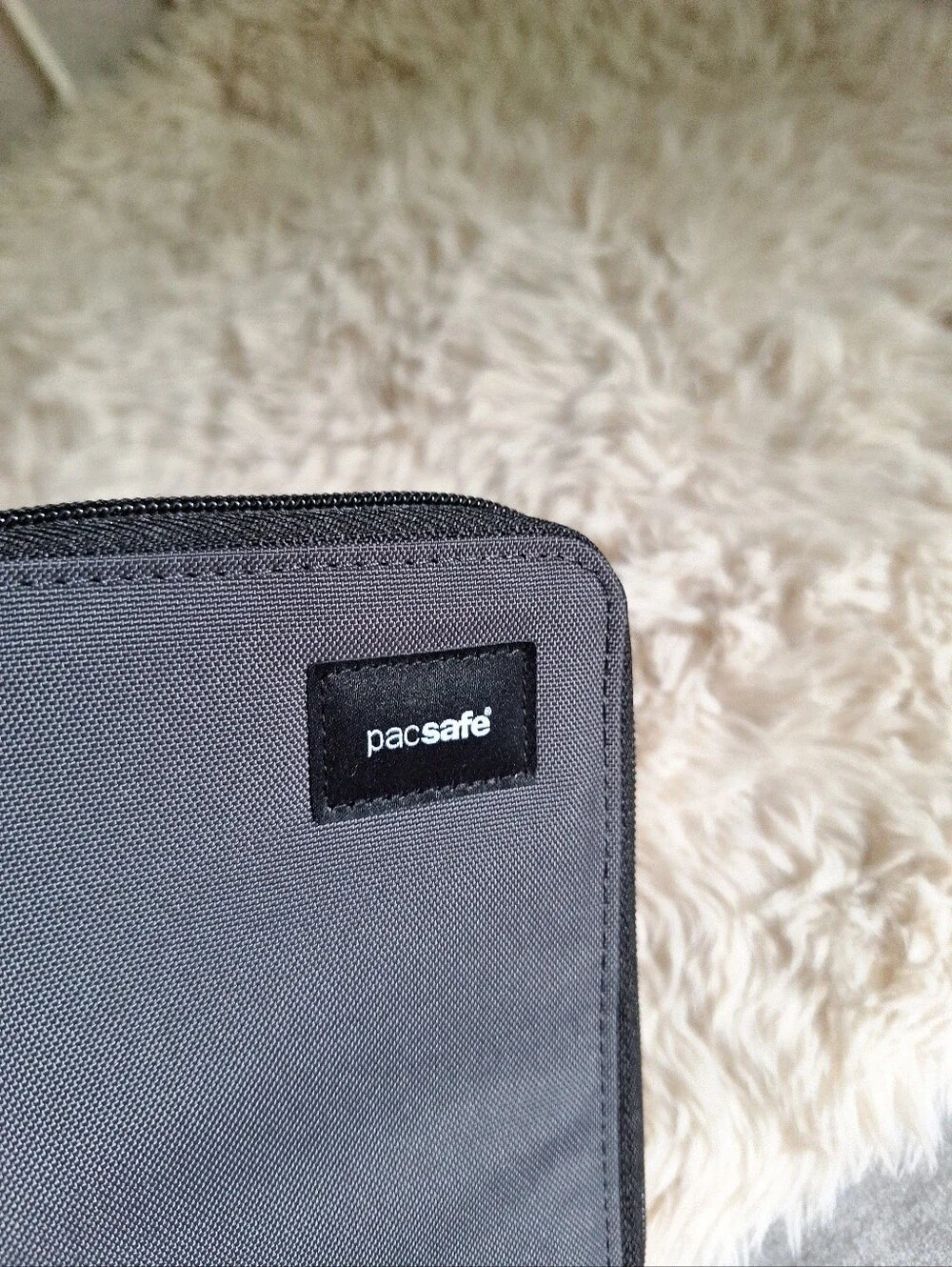 Pacsafe Slate Gray Anti-Theft Travel  Wallet